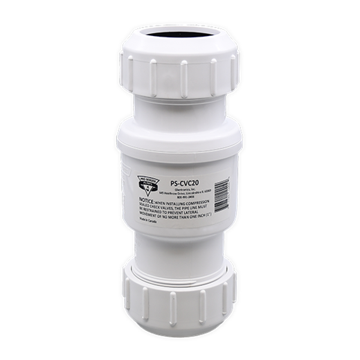 [PS-CVC20] 2" PVC Compression Check Valve