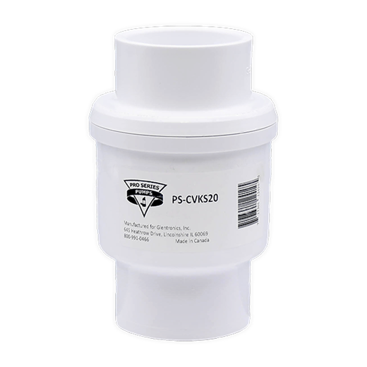 2" PVC Klunkless Slip Check Valve