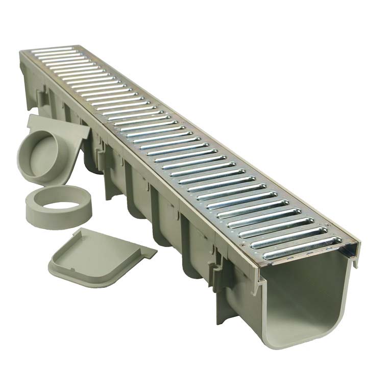 5" Pro Series Kit w/ Galvanized Metal Grates