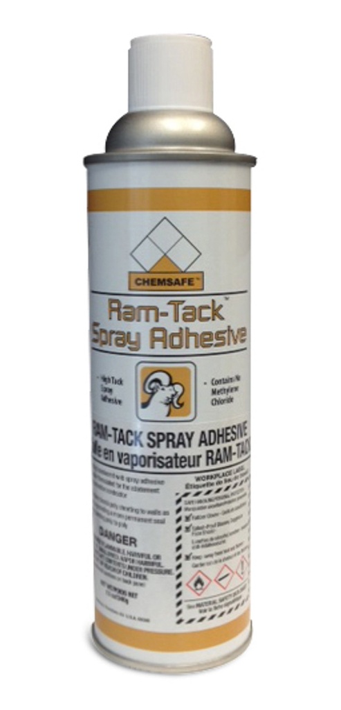 CHEMSAFE RAMTACK SPRAY ADHESIVE 12OZ 12/CS