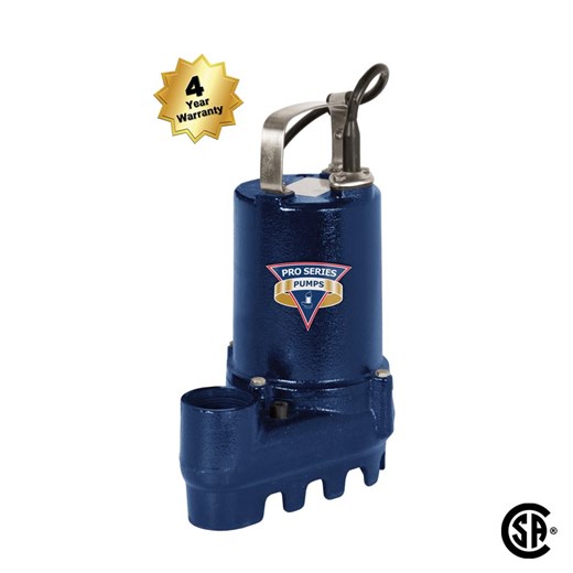 [S2050-NS] Cast iron Submersible / Effluent Sump Pump 1/2 HP 10' cord