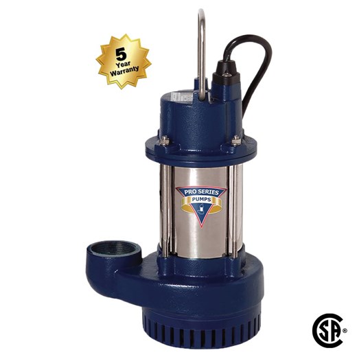 [S3050-NS] Cast iron stainless steel submersible sump pump 1/2 HP