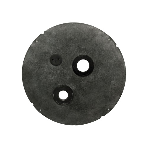Poly Lid w/ 1-1/2" Discharge Holes-20 Basin, cord gromet