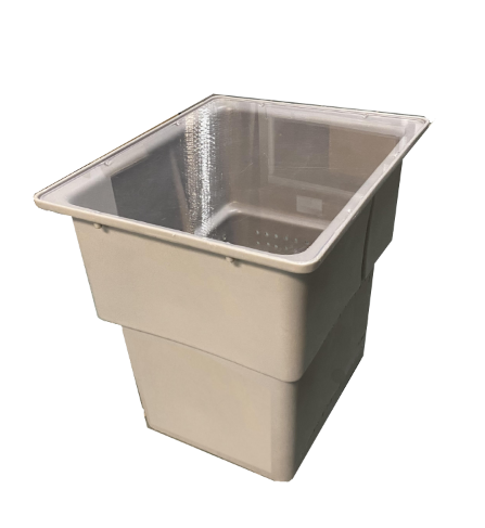 Sump Pump Zilla Non-Perforated Square Basin