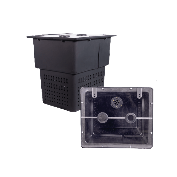 Sump PumpZilla Square Sump Pump Basin with Lid