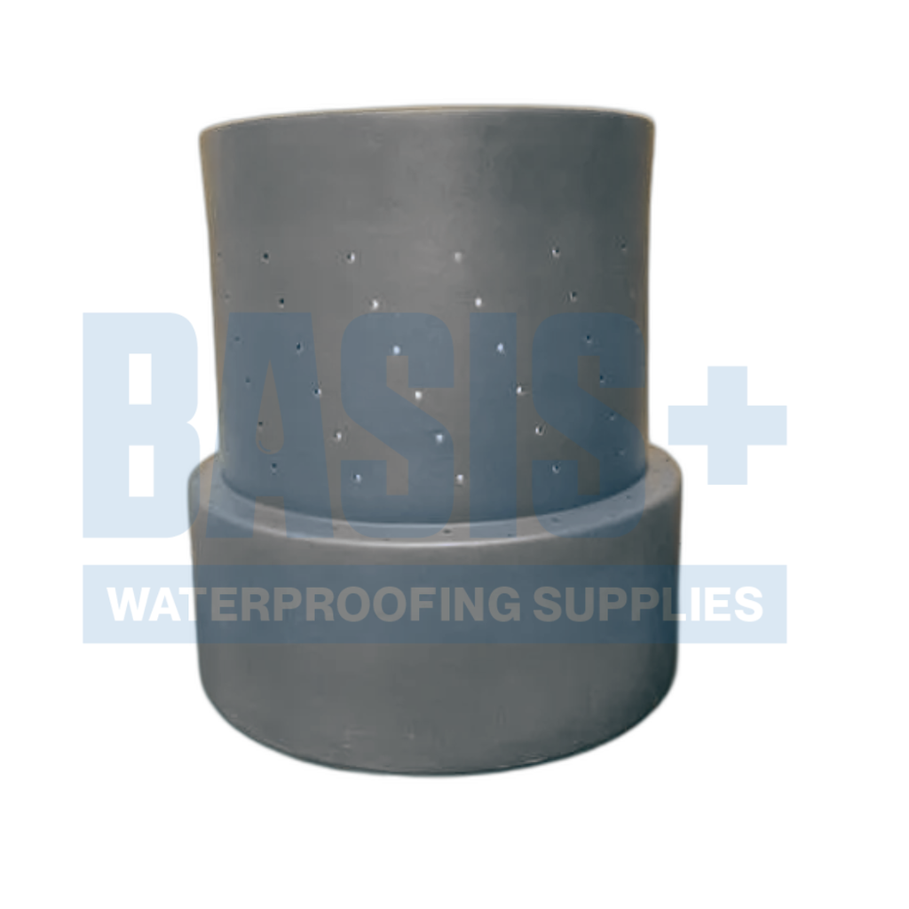 [SSB24] Unipar 24" Single Piece Basin with two hole lid