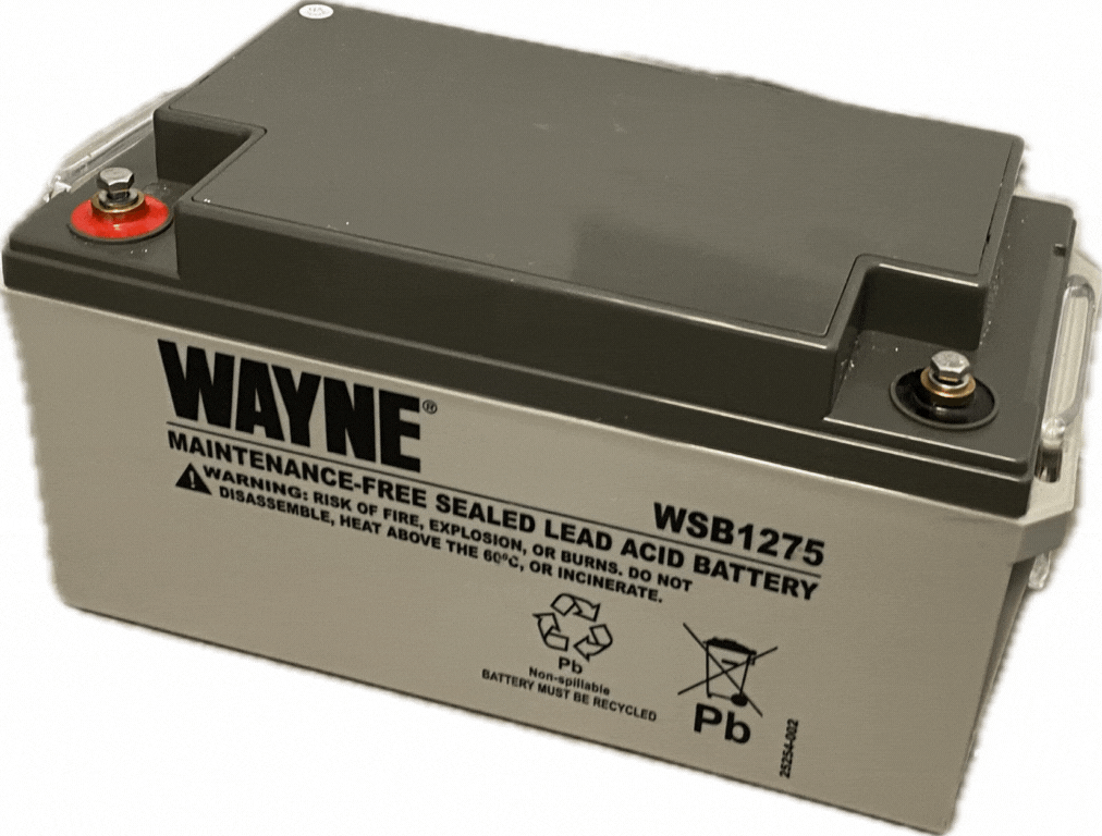 [WSB1275] WAYNE 75 AMP BATTERY