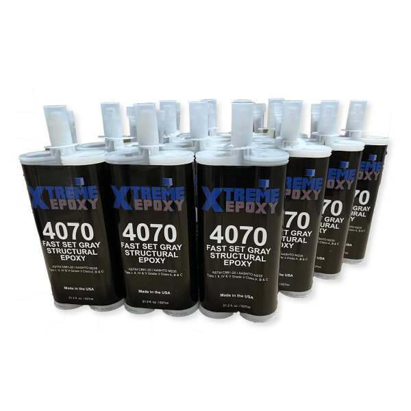 [4070-12] Xtreme 4070 Grey 1:1 Epoxy Tubeset *** CASE OF 12**